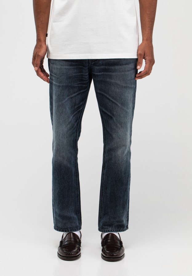 Afbeelding van Stockton Night Denim Medium Aged 812  - Heren Denim Regular -  Butcher of Blue